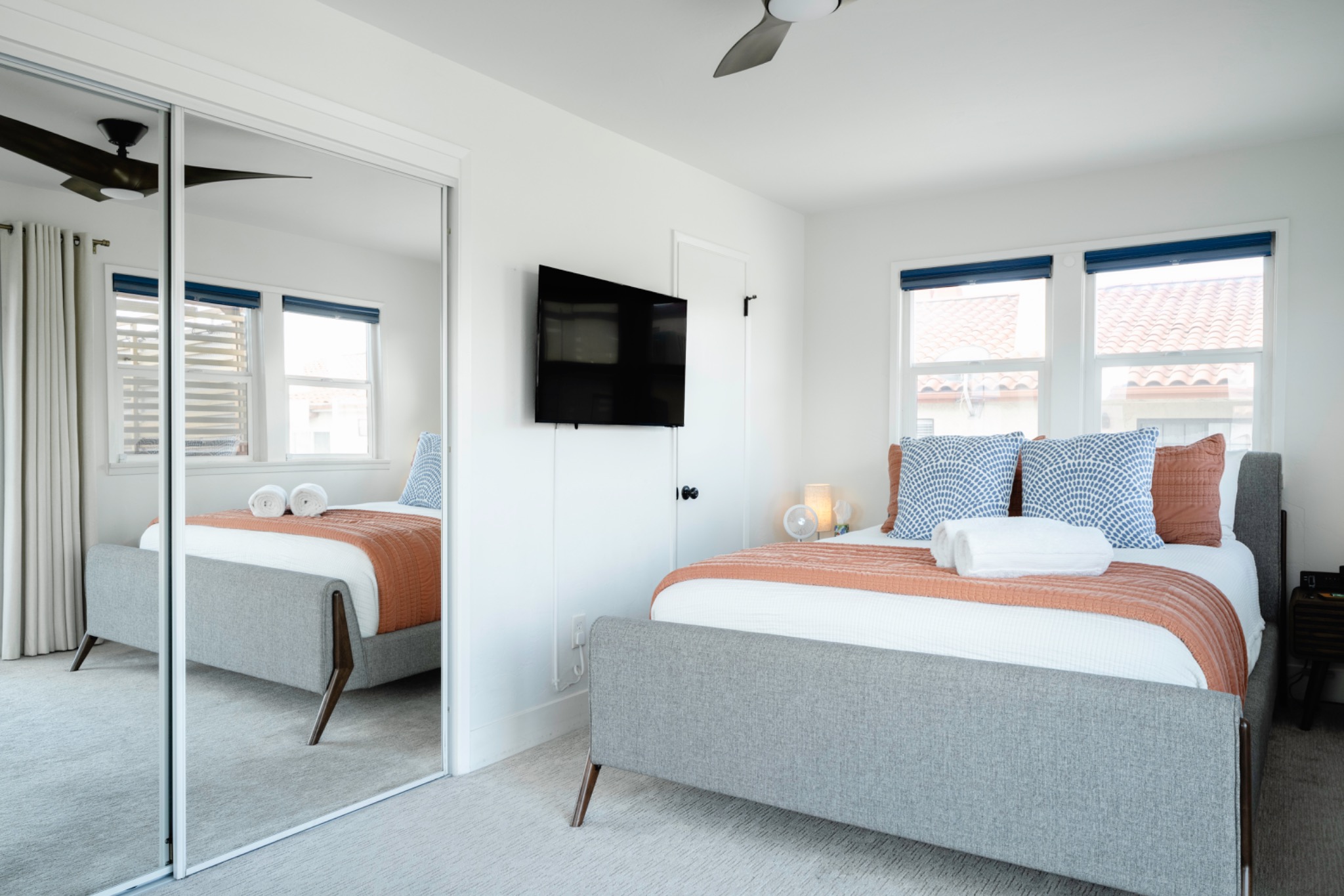 Flamingo Room queen hide-a-bed sofa
