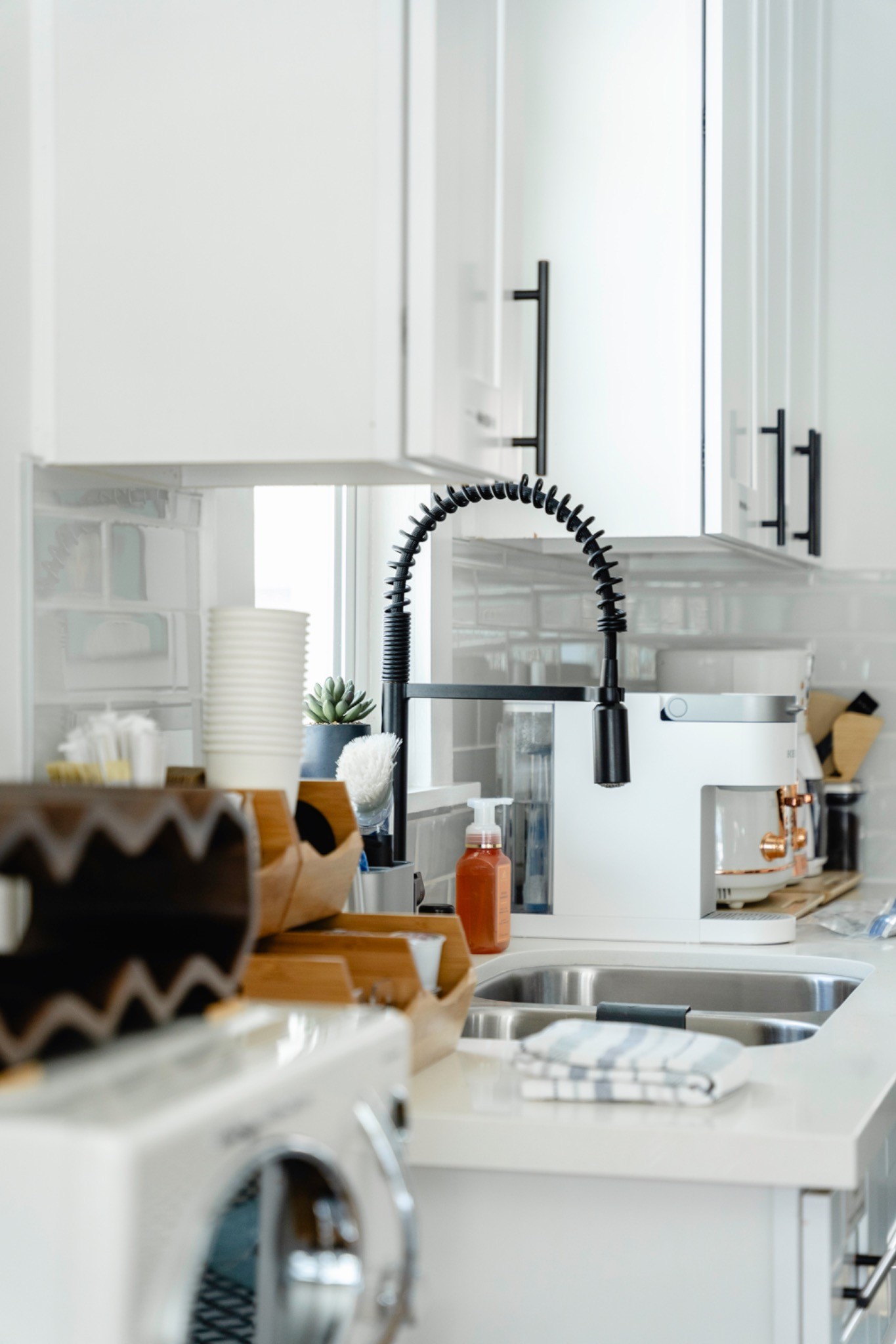 Birdhouse kitchen from the sink side